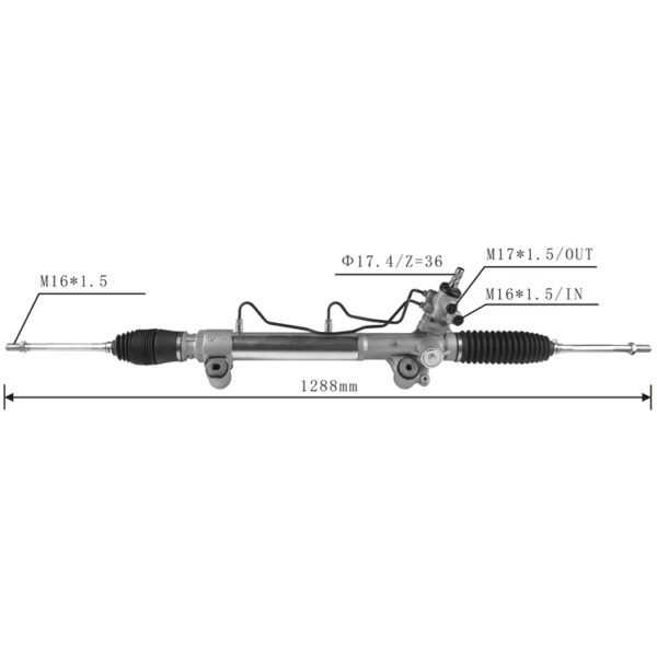 LHD Steering Rack 44250 0K740 Power Steering Racks