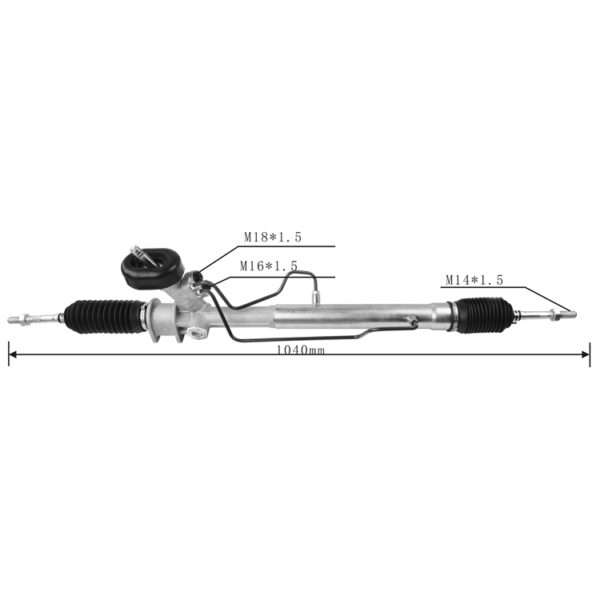 Lhd Hydraulic Steering Rack Power Steering Racks