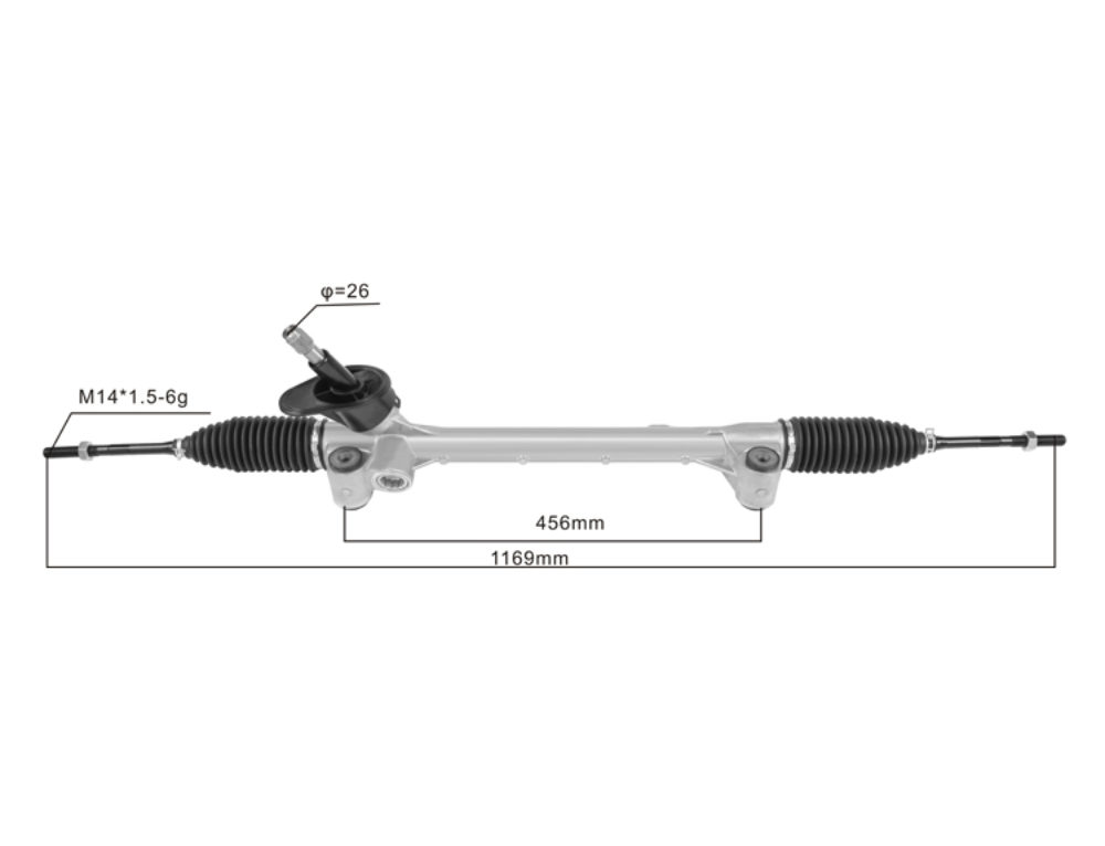 Lhd Hydraulic Steering Z Power Steering Racks