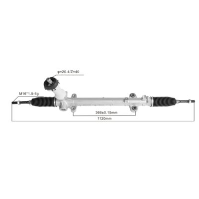 Lhd Manual Steering Rack W Power Steering Racks