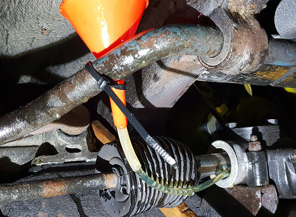 steering rack grease