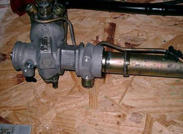 rebuild a steering rack