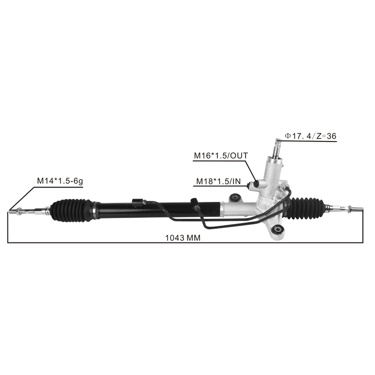 power steeering rack 53601 sna a52