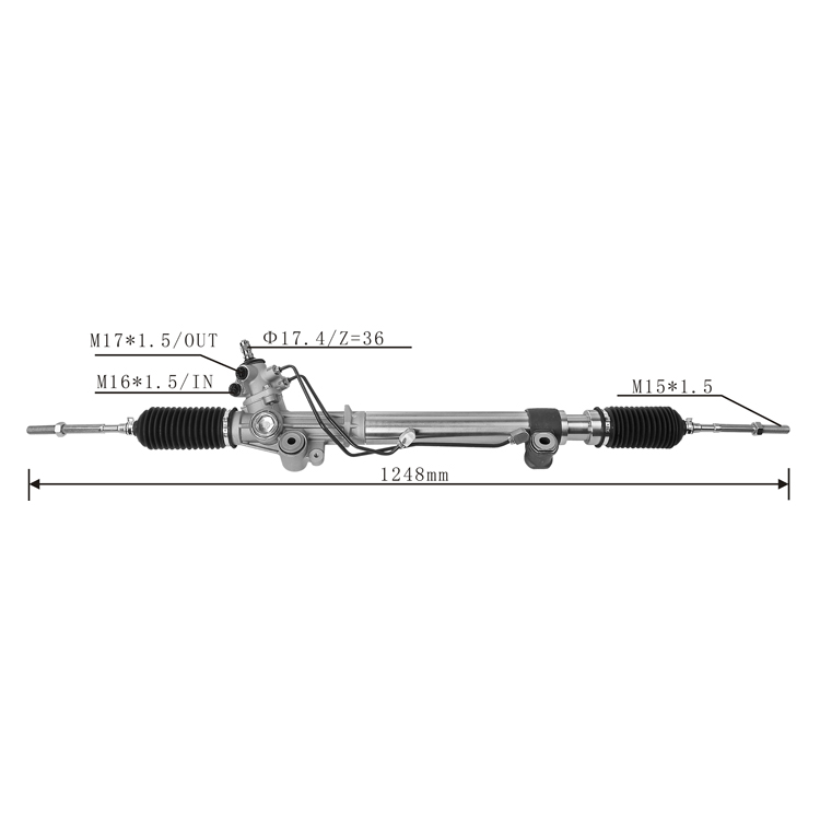 power steering rack 44200-35050