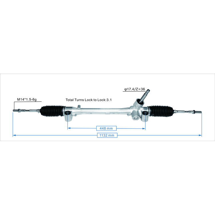 power steering rack 45510-0D560