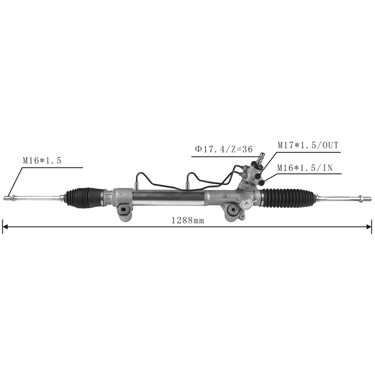 power steering rack 44250-0K740