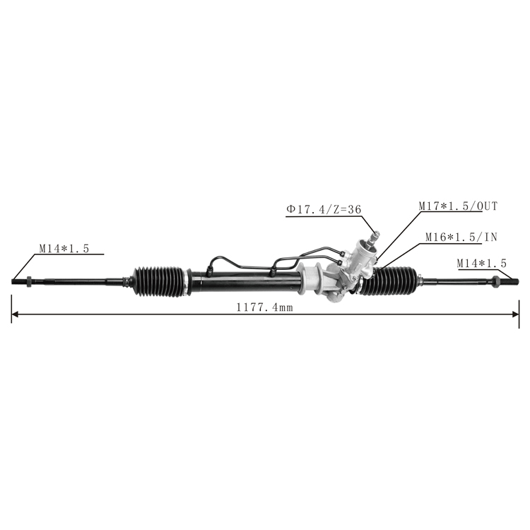 power steering rack 44250-02010