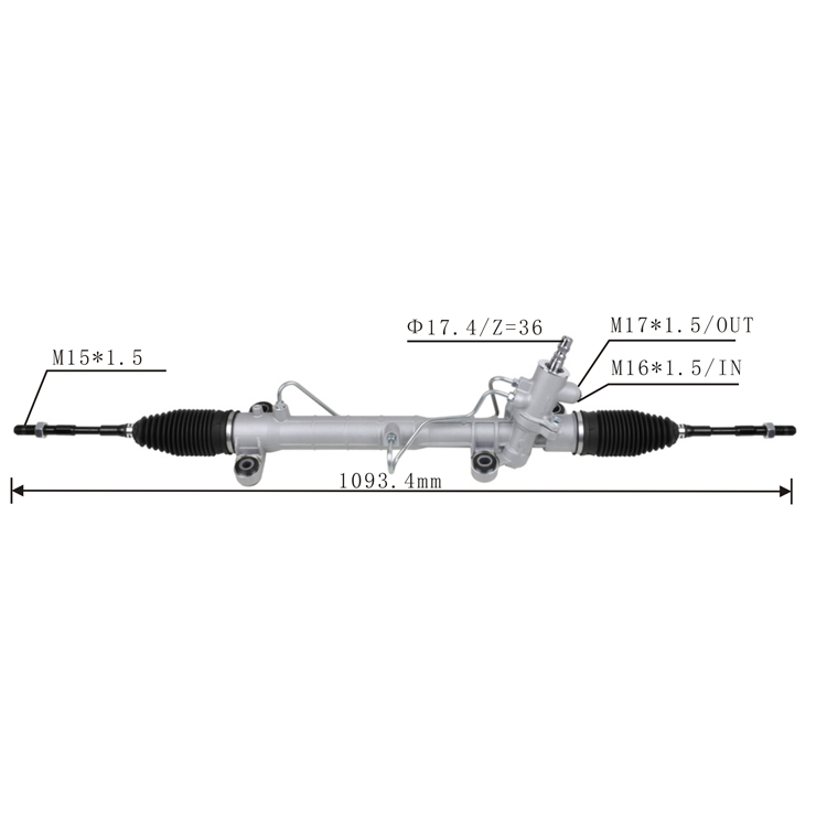 power steering rack 44200-12760