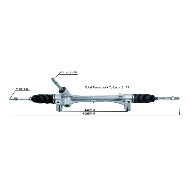 power steering rack 45510-02420