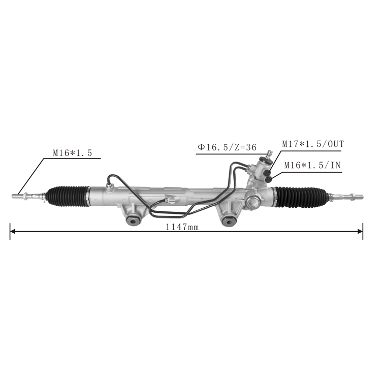 power steering rack 4410a603