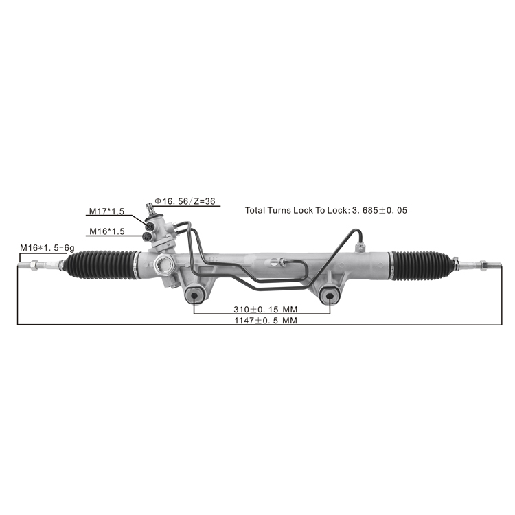 power steering rack 4410a604