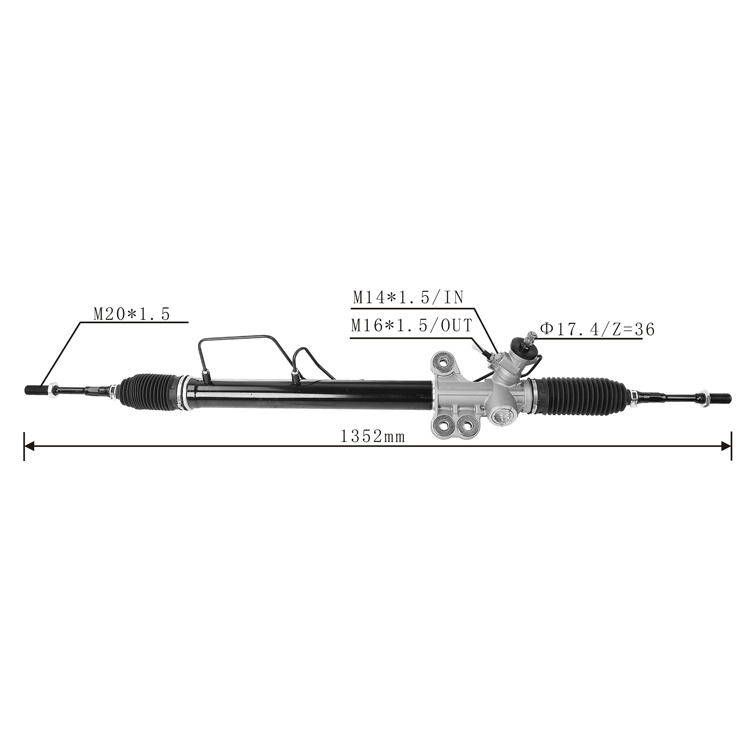 power steering rack 49001 3xt0b