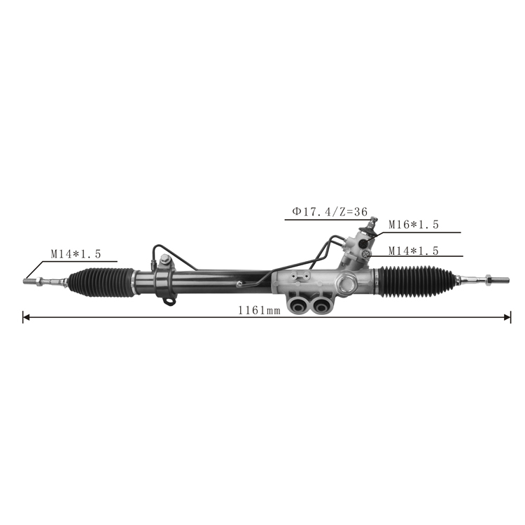 power steering rack 49001 4kd0a