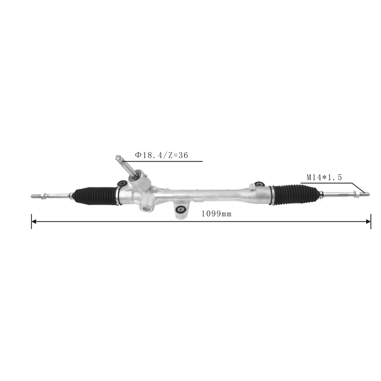 power steering rack 53400 t7a h02