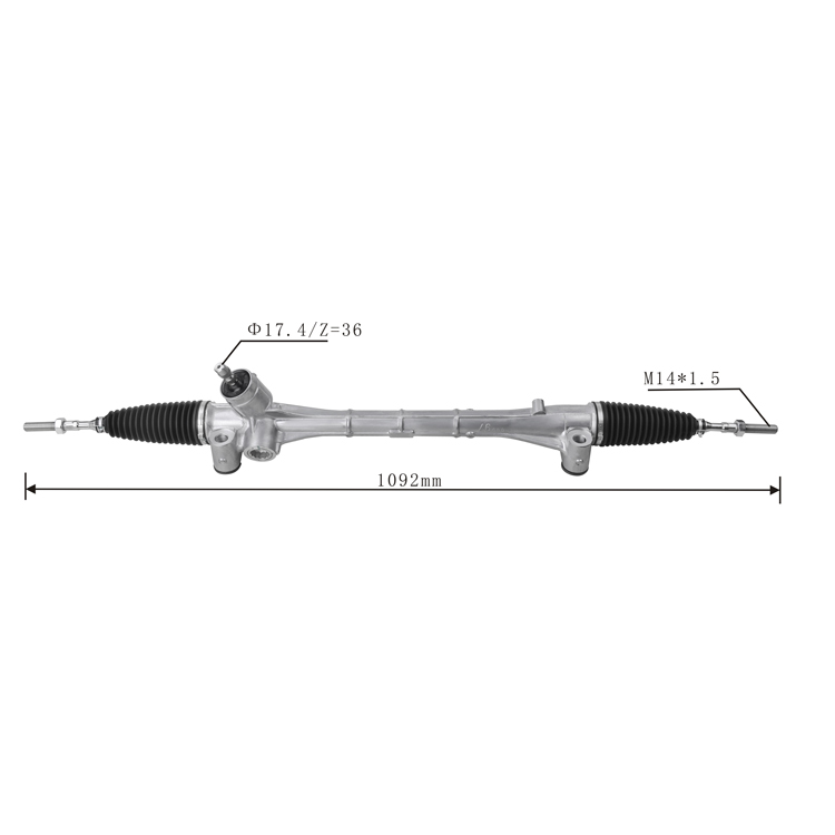 power steering rack 45510-76010