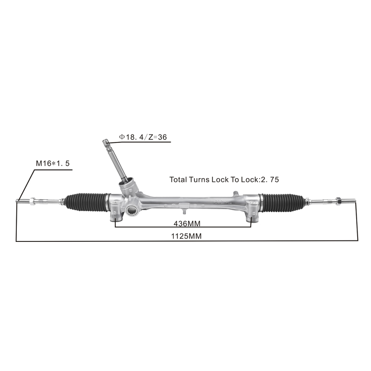 power steering rack 45510F4010