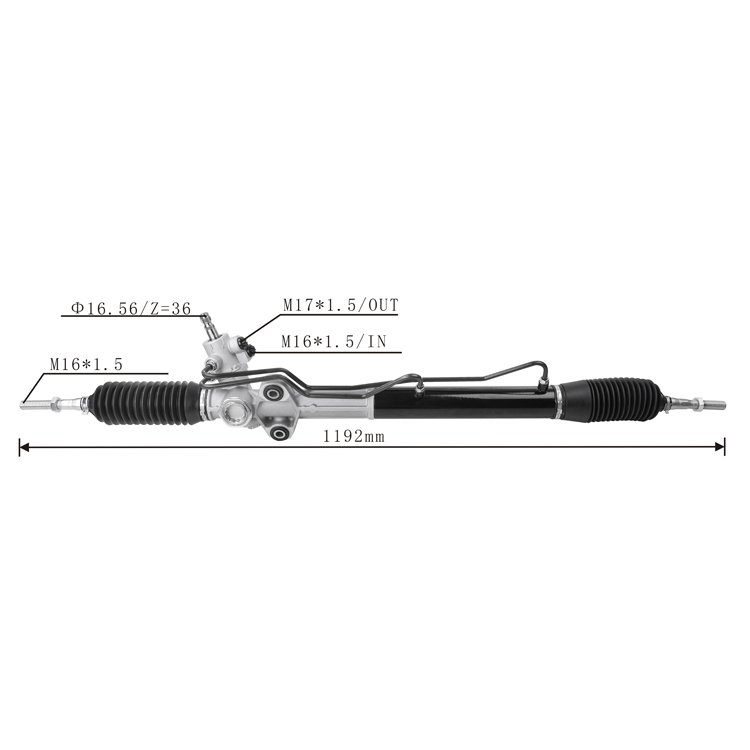 power steering rack mr374891