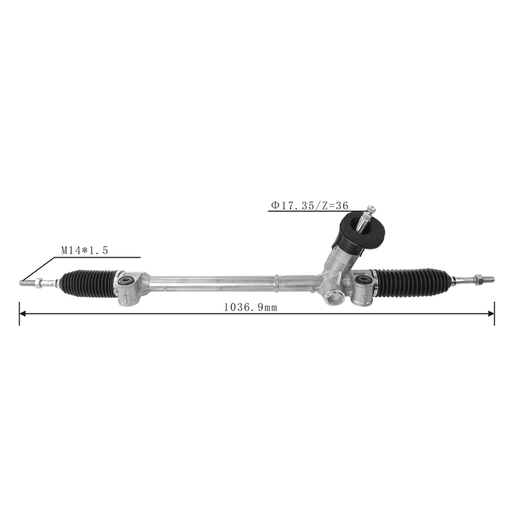 1 eriga steering rack