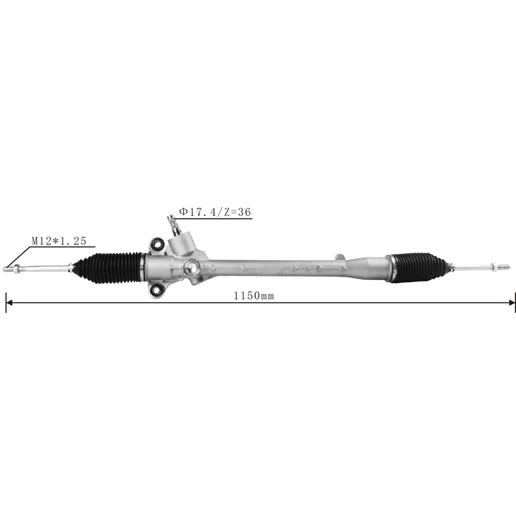 2 eriga steering rack