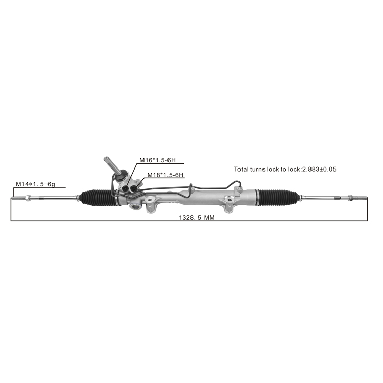 power steering rack 05151705af