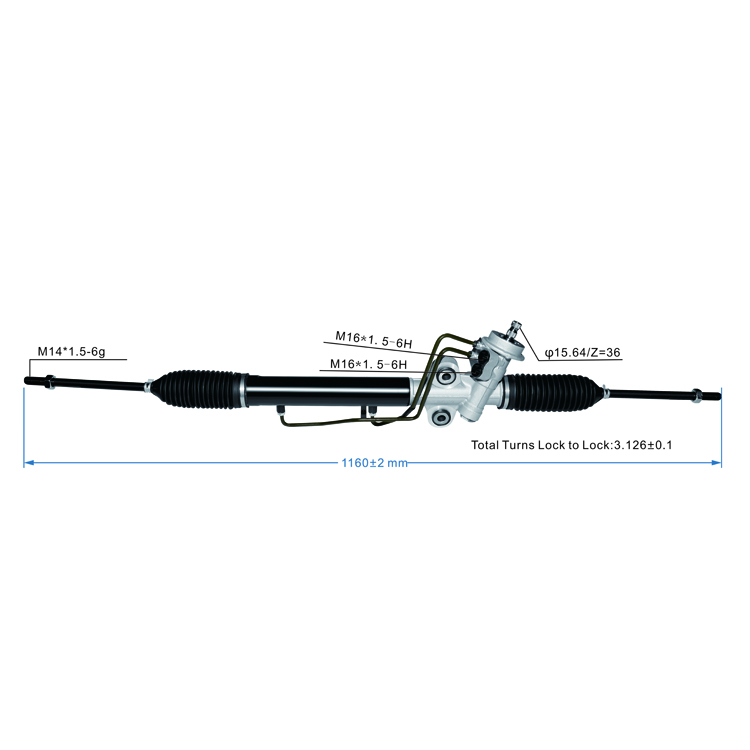 power steering rack 0k2kk 32 110