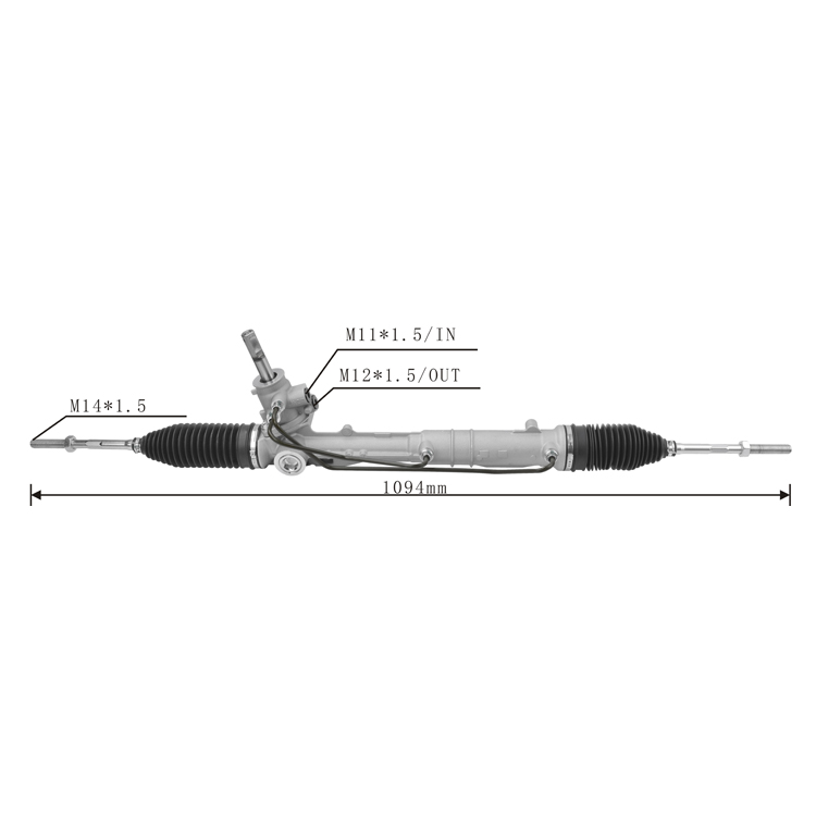 power steering rack 16232 13580