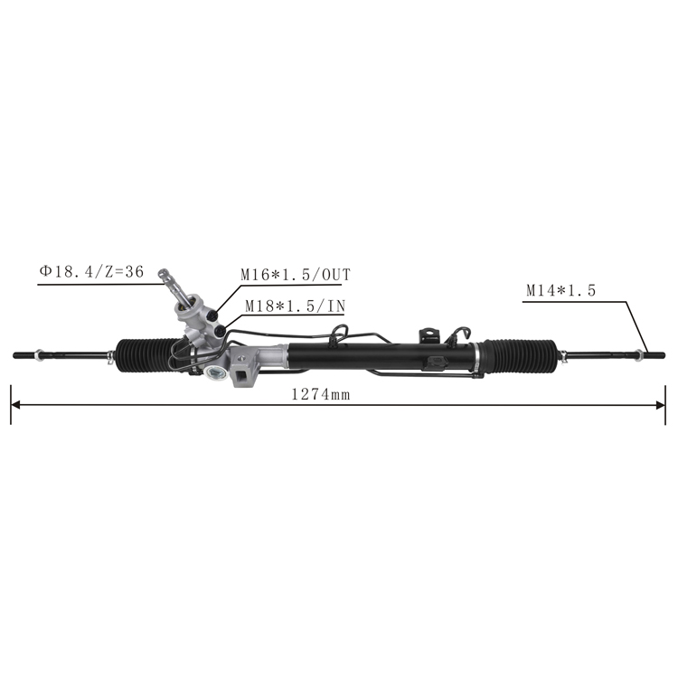 power steering rack 4743142ah