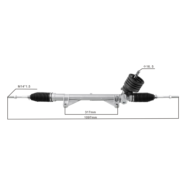 power steering rack 48001cy010