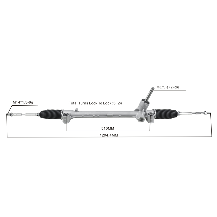 power steering rack 48500 73r00 000