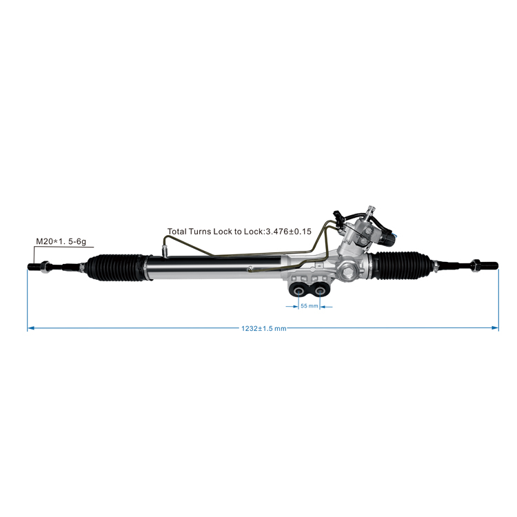 power steering rack 49001 1lb2a