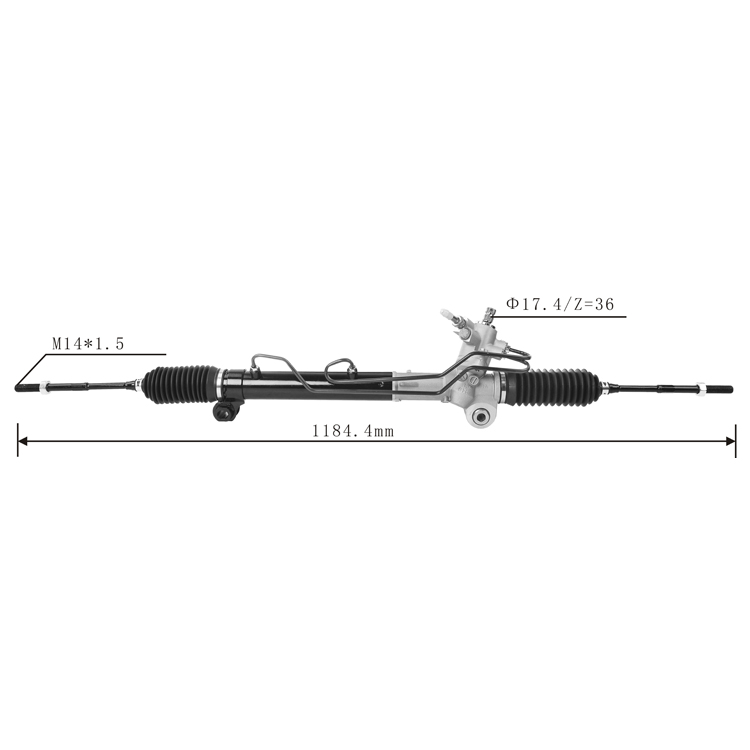 power steering rack 49001 8h92b