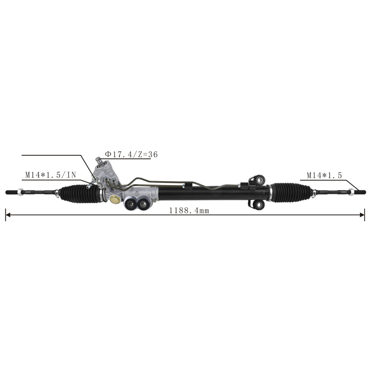 power steering rack 49001 cg101