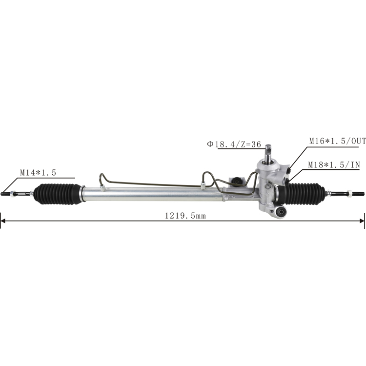 power steering rack 50938 08aa