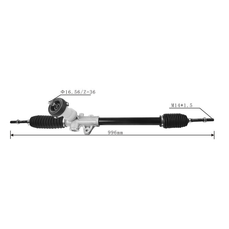 power steering rack 56500 1y501