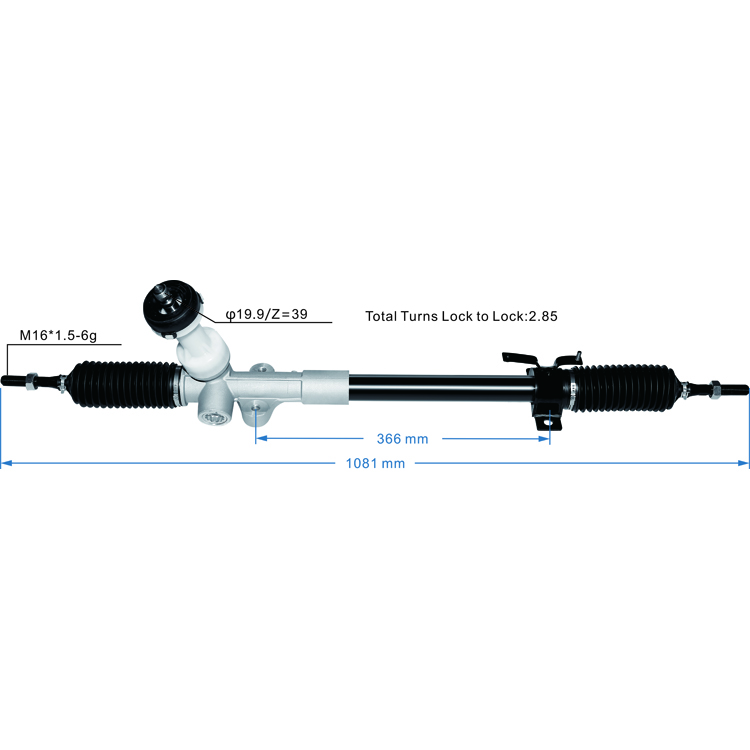 power steering rack 56500 2s010