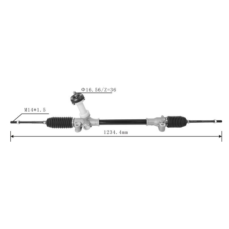 power steering rack 56500 b4500