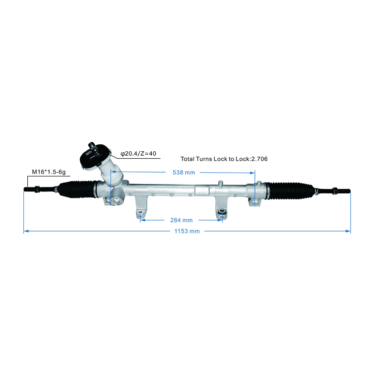 power steering rack 56500 d3000