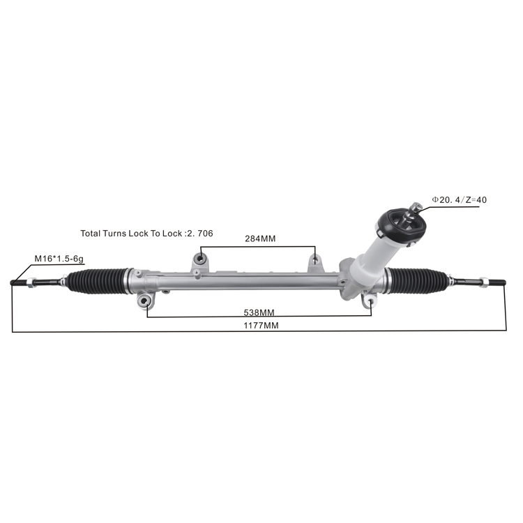 LHD Manual Steering Rack 56500D3100Power Steering Racks