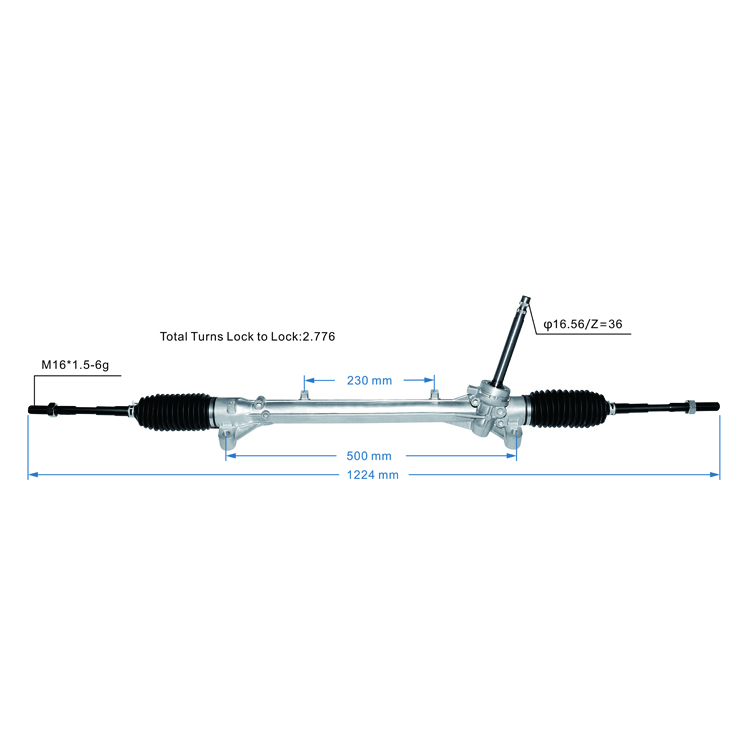 LHD Manual Steering Rack 56500J4000Power Steering Racks