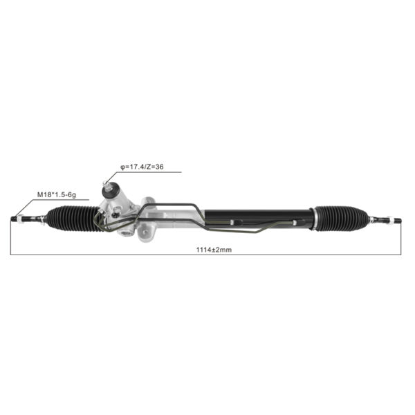 LHD Hydraulic Steering Rack 577002B210Power Steering Racks