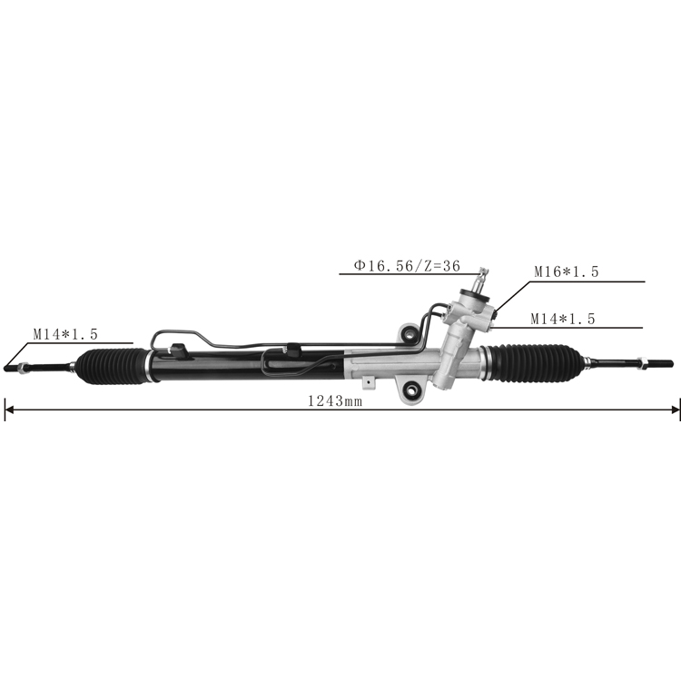 power steering rack 577004h901