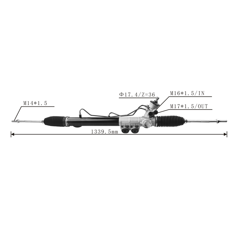 power steering rack 8 97946132 0