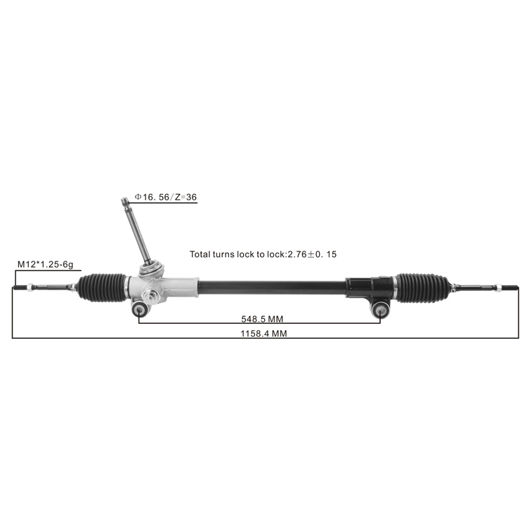 power steering rack 95390026