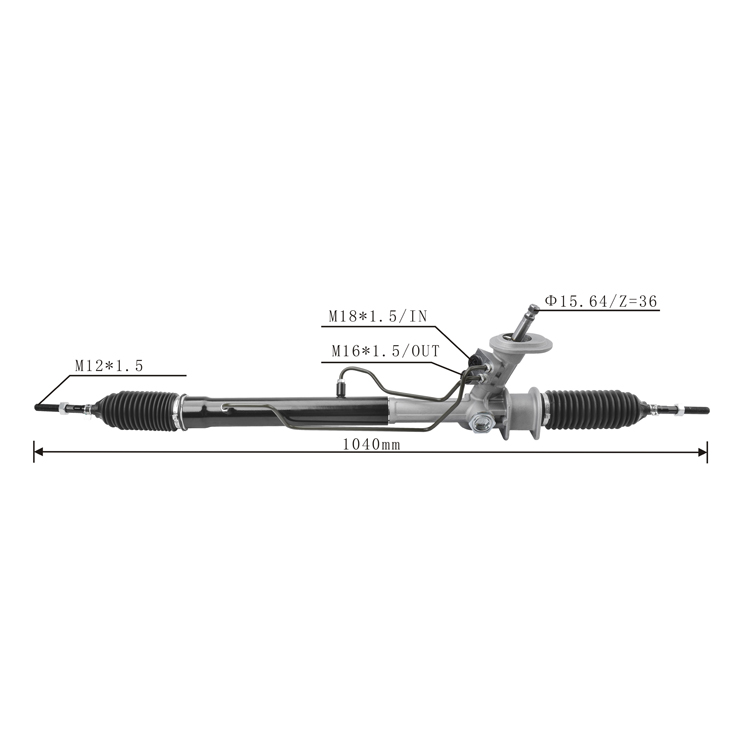 power steering rack 96425094