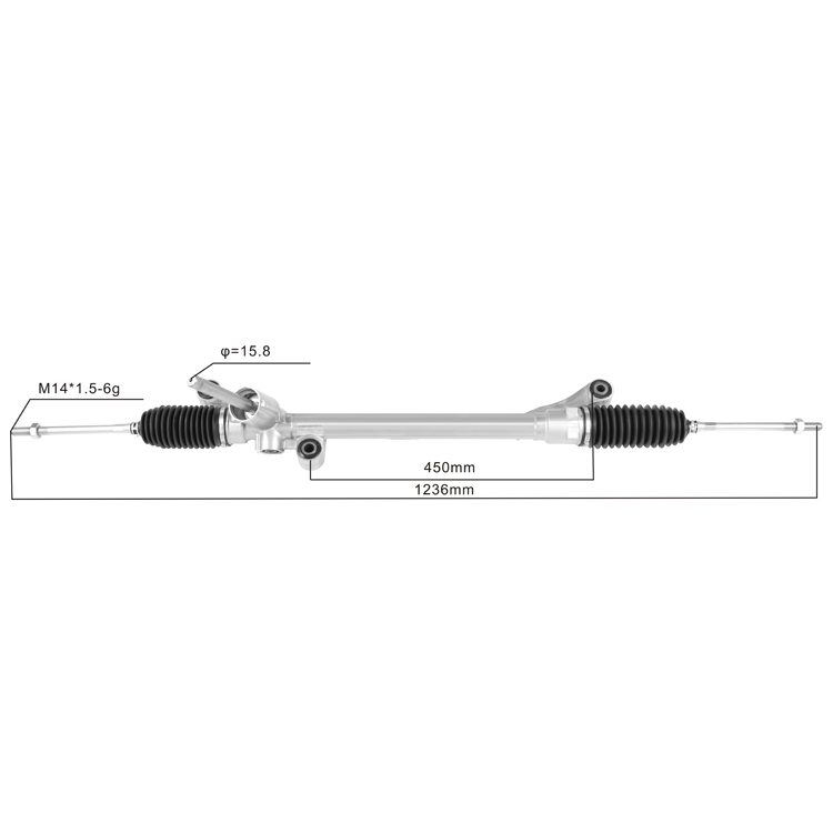 power steering rack ae8z 3504 a