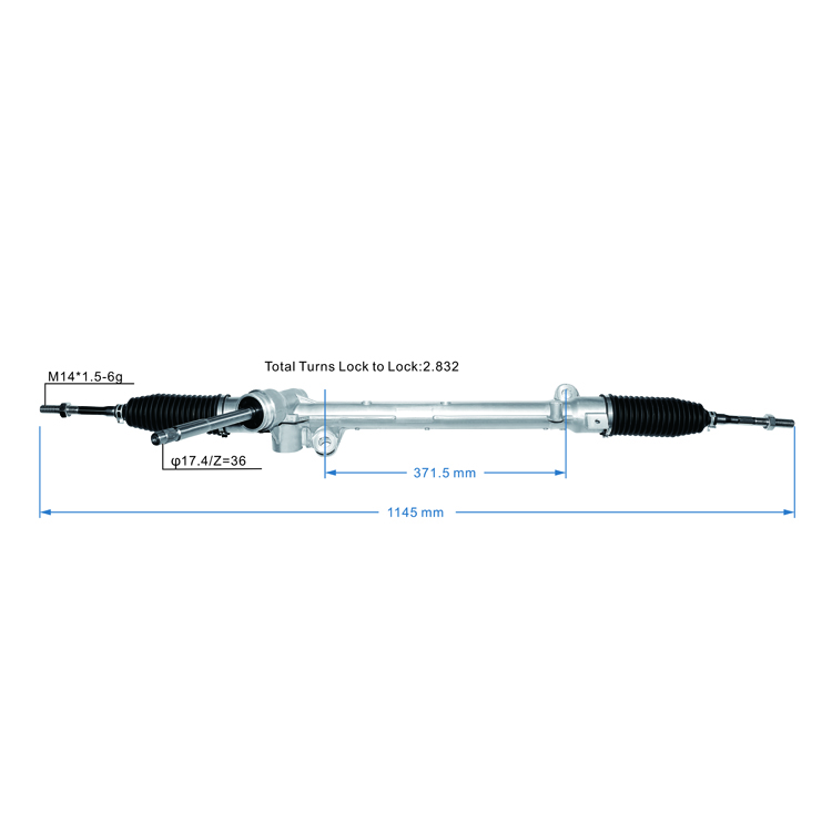 power steering rack belg 32 110a